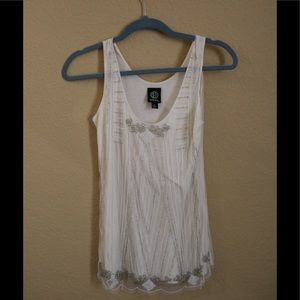 Bobeau Beaded Tank